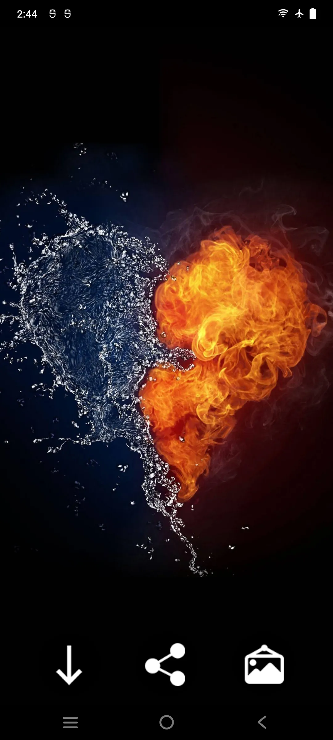 Fire and water Wallpapers | Indus Appstore | Screenshot