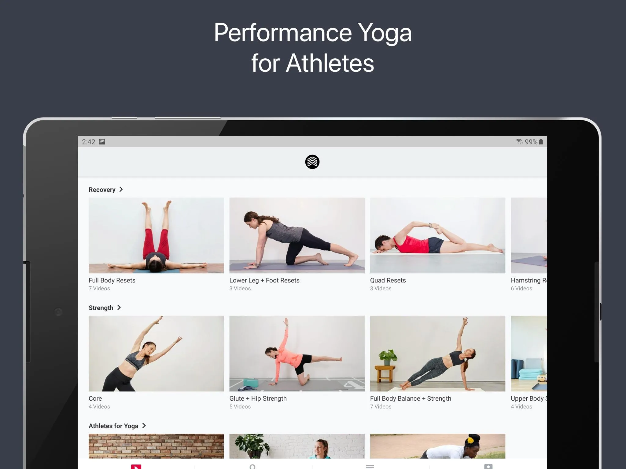 Athletes for Yoga | Indus Appstore | Screenshot