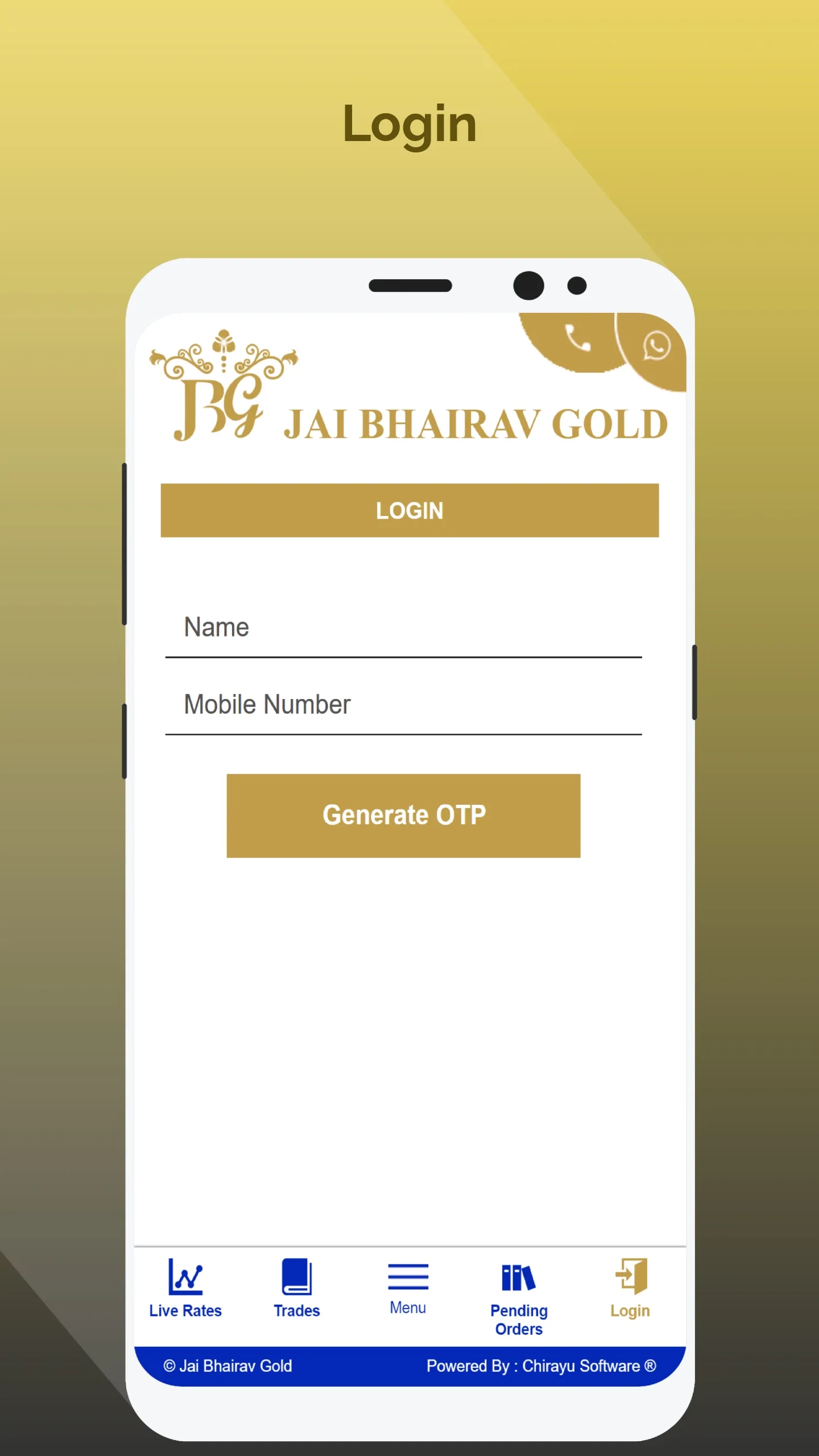 Jai Bhairav Gold | Indus Appstore | Screenshot