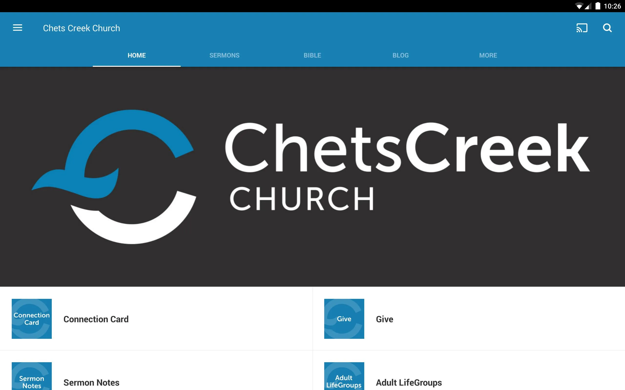 Chets Creek Church | Indus Appstore | Screenshot