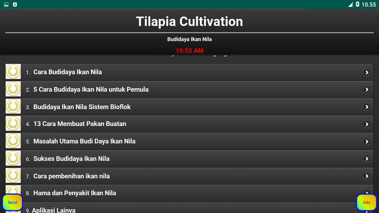 Tilapia Cultivation | Indus Appstore | Screenshot