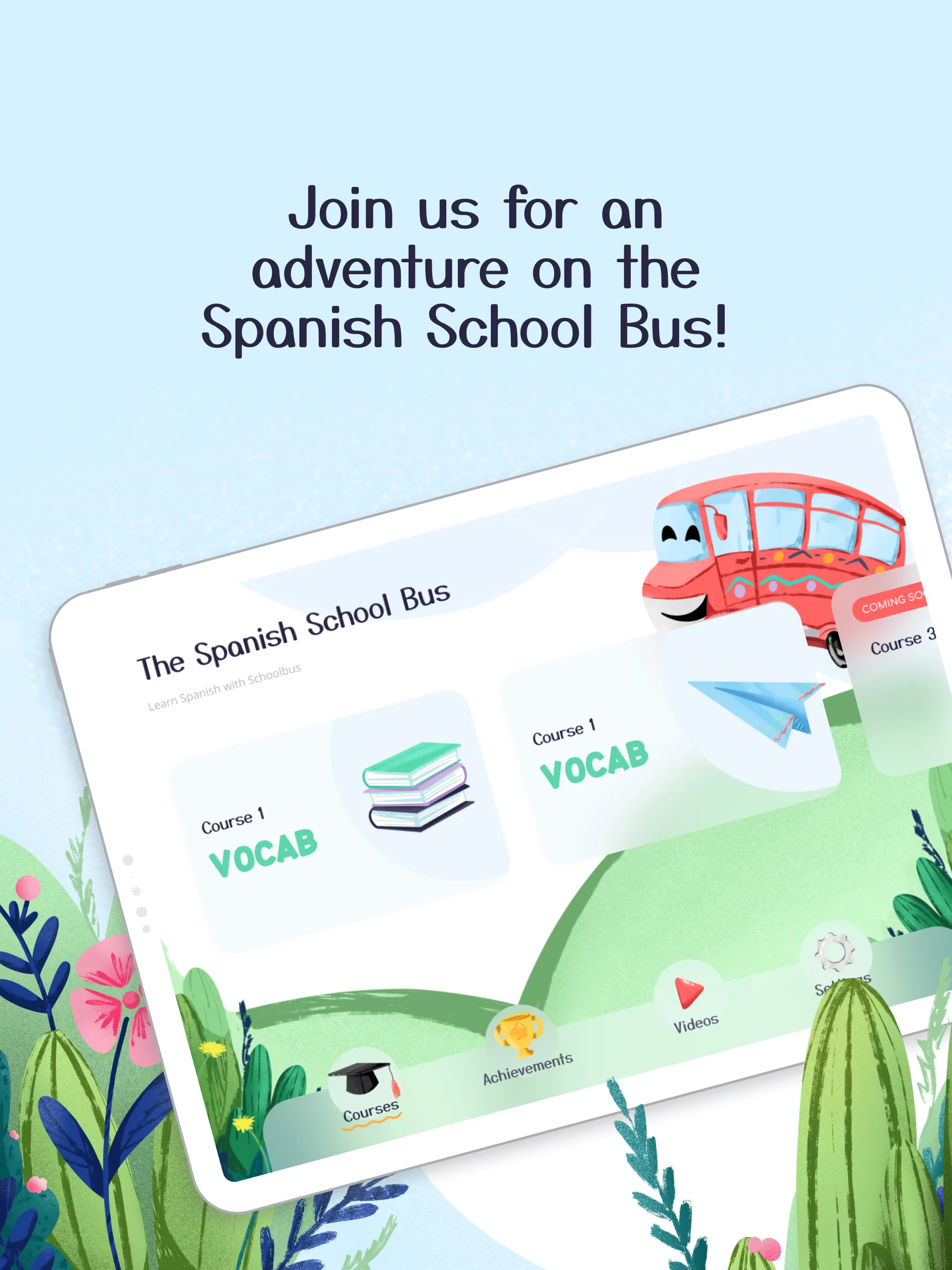 Spanish School Bus for Kids | Indus Appstore | Screenshot