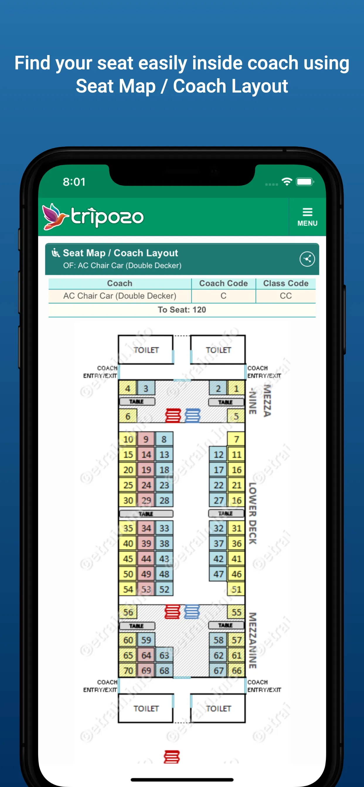 Tripozo: Train Flight & Travel | Indus Appstore | Screenshot