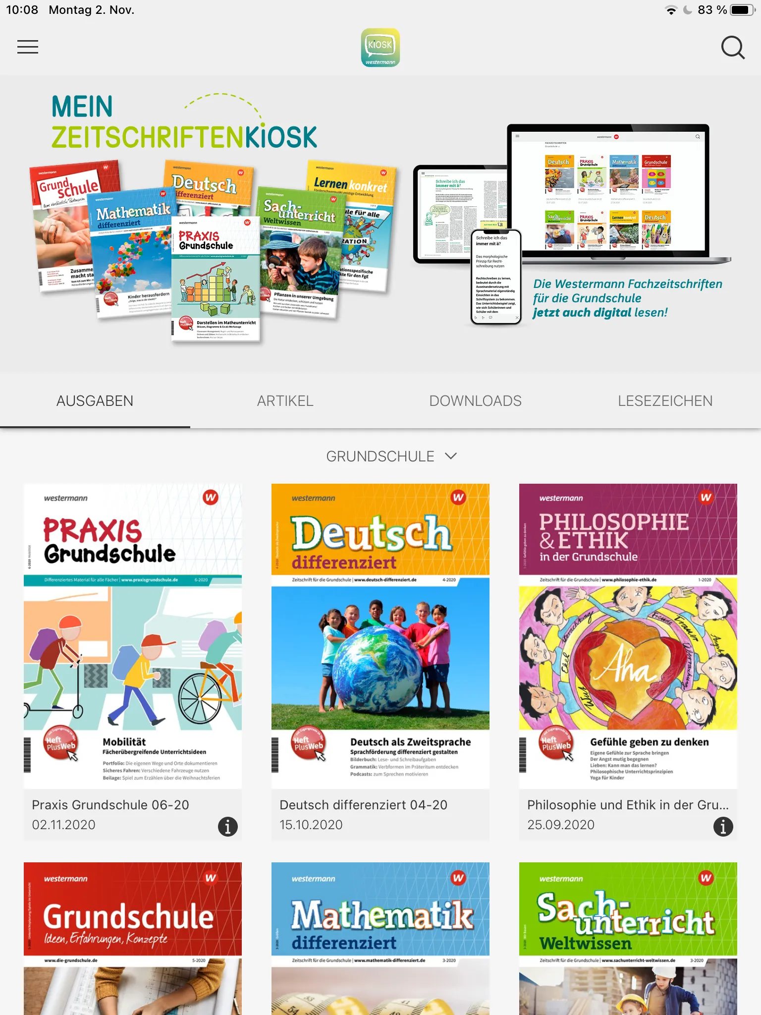 Zeitschriftenkiosk | Indus Appstore | Screenshot