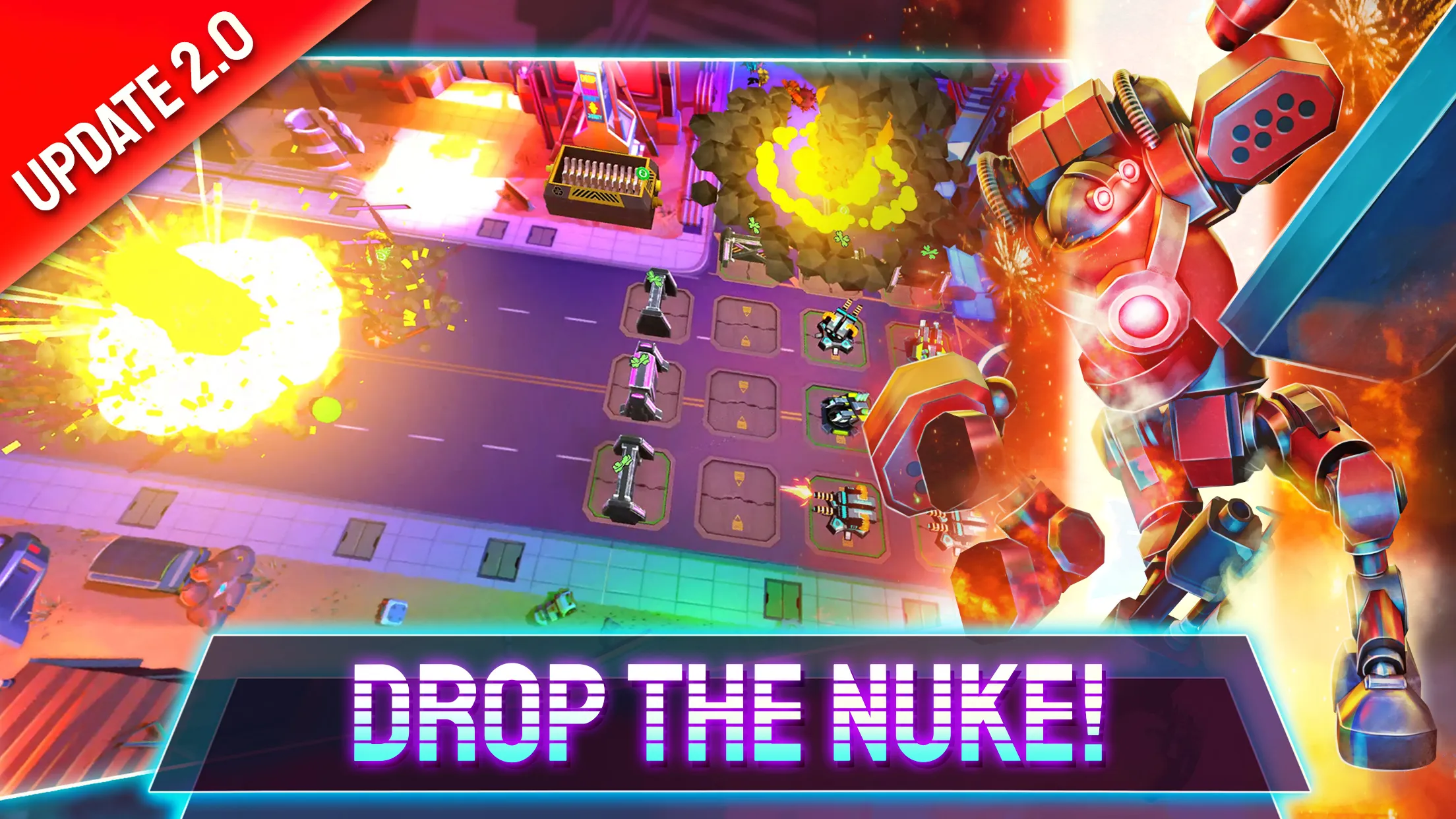 Cyber Fusion Idle Merge Defend | Indus Appstore | Screenshot