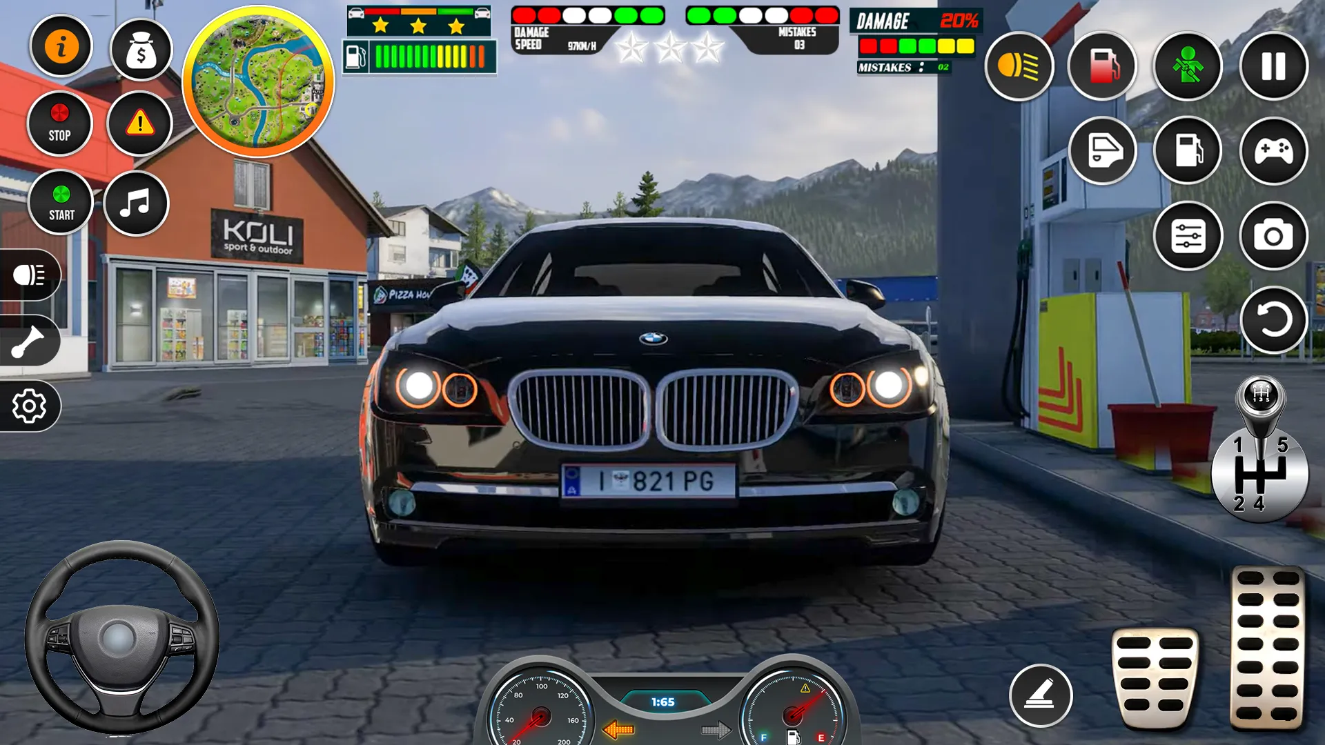 Classic Car Drive Parking Game | Indus Appstore | Screenshot