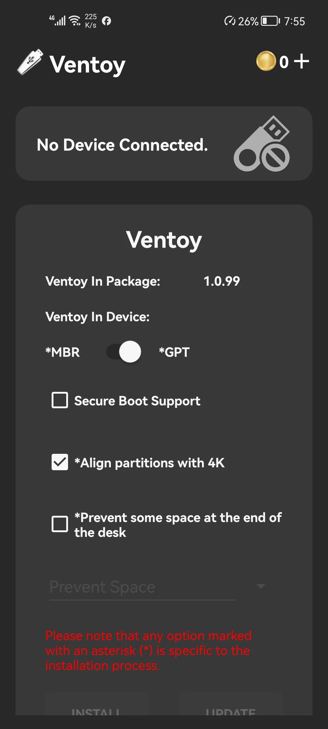 Ventoy (Unofficial) | Indus Appstore | Screenshot