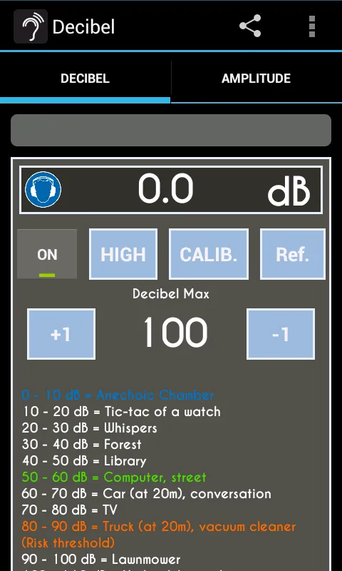 Decibel (Sound Meter) | Indus Appstore | Screenshot