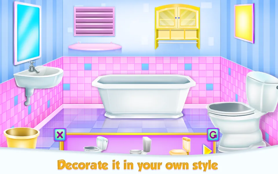 Bathroom Cleanup and Deco | Indus Appstore | Screenshot