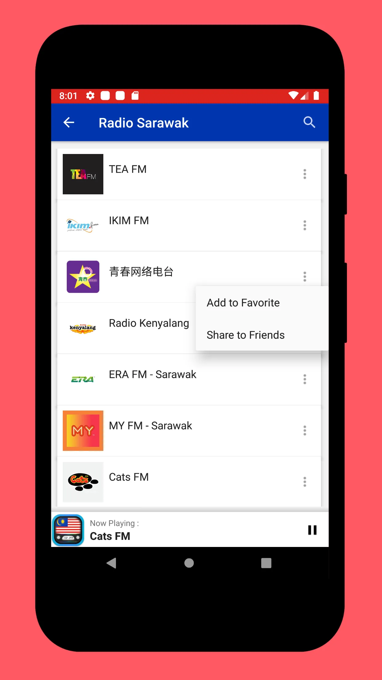 Radio Malaysia + Radio FM & AM | Indus Appstore | Screenshot