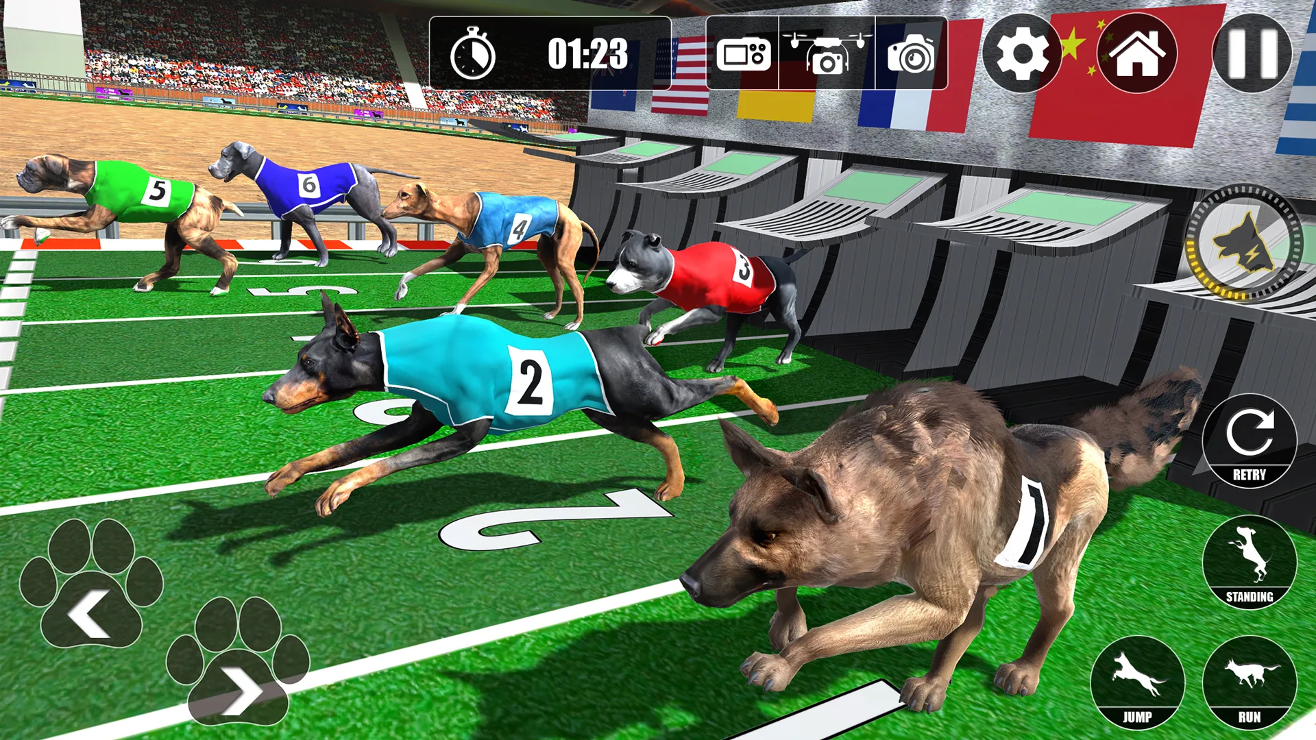 Dog Racing Championship Game | Indus Appstore | Screenshot