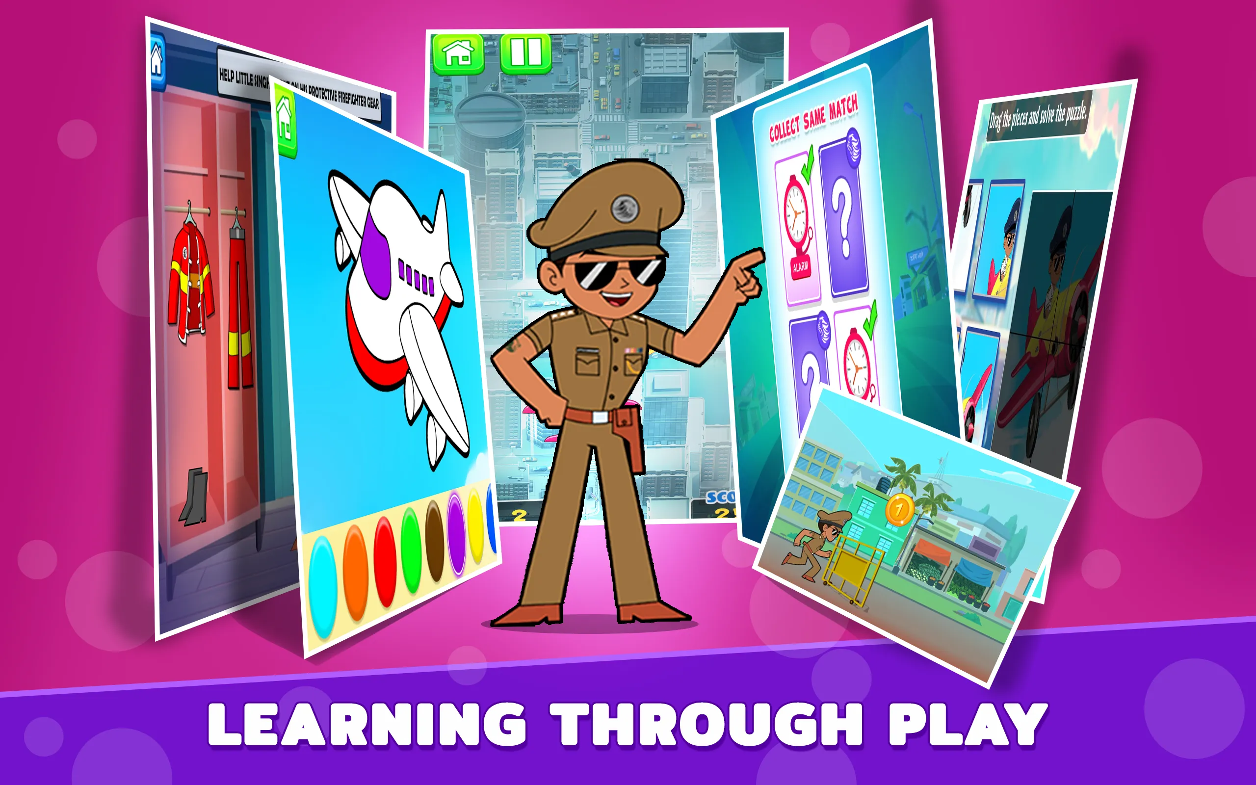 Little Singham: Play & Learn | Indus Appstore | Screenshot