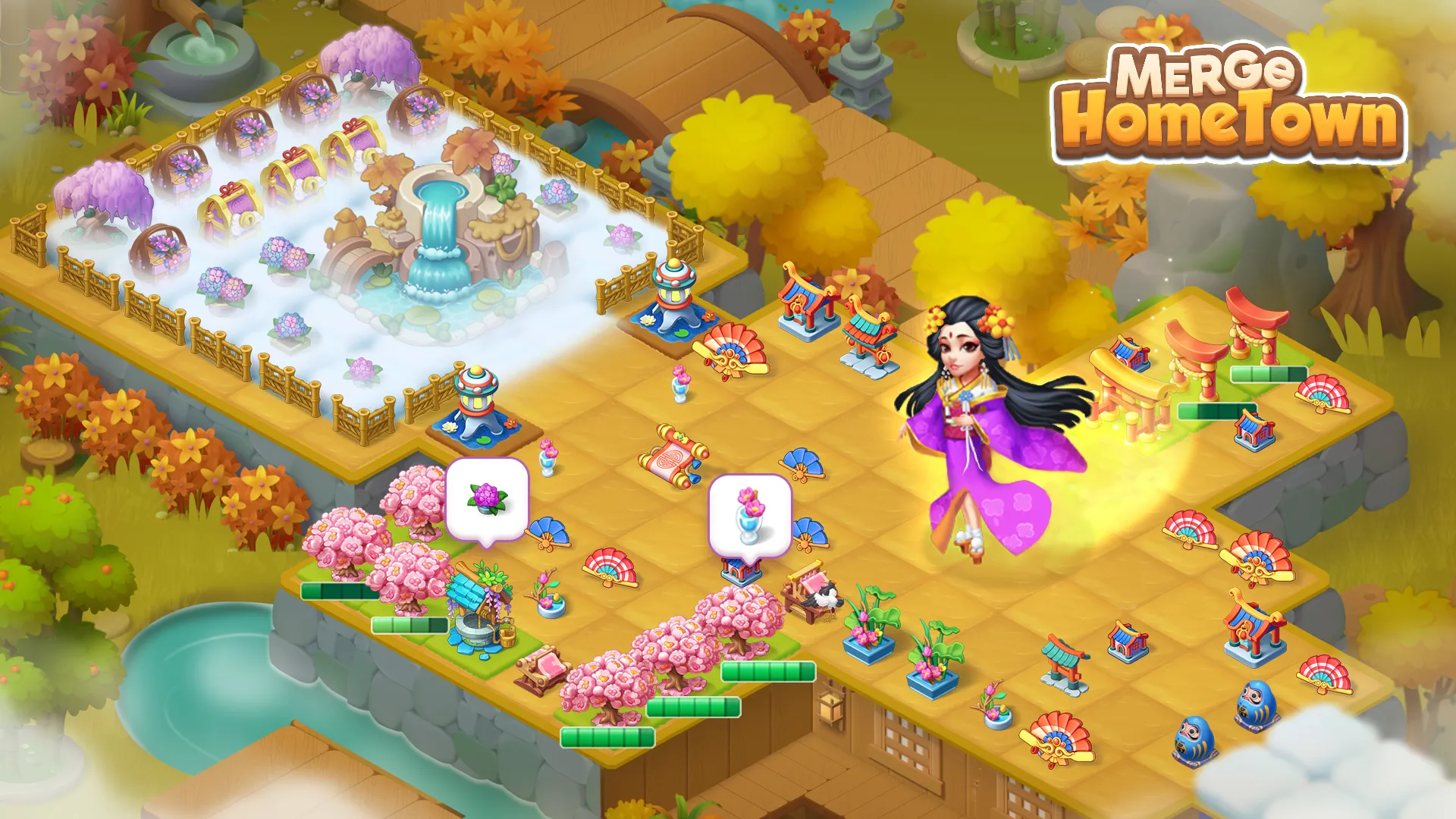 Merge HomeTown: Merge Games | Indus Appstore | Screenshot