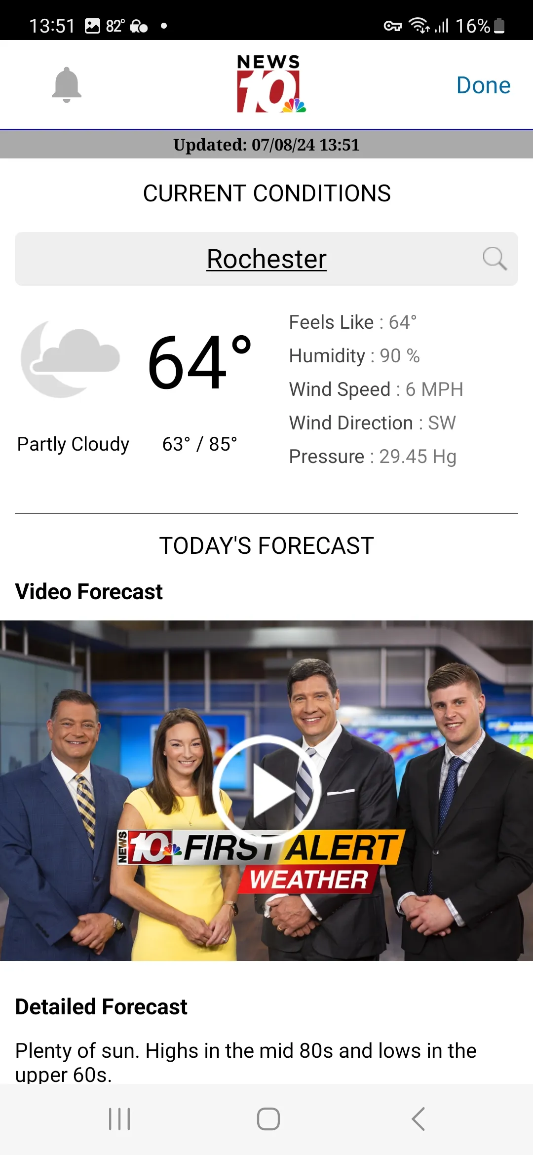 News10NBC WHEC Rochester, NY | Indus Appstore | Screenshot