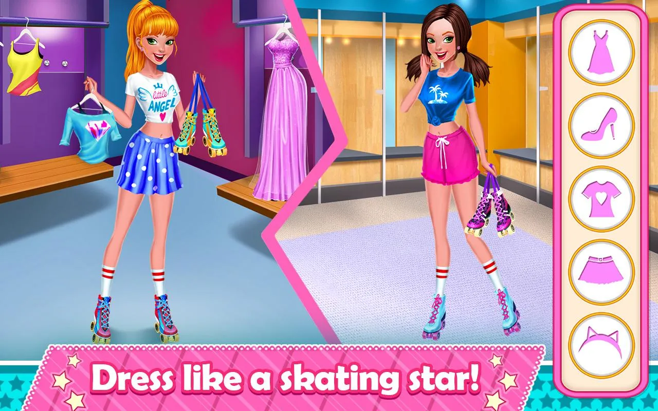 Roller Skating Girl - Street D | Indus Appstore | Screenshot