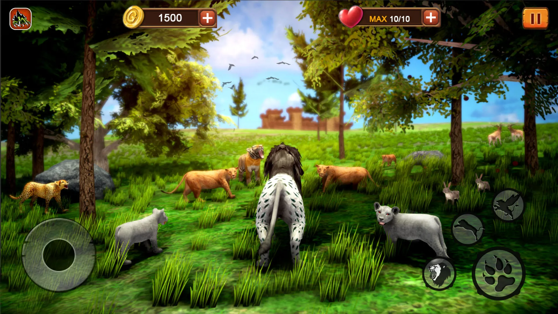 Angry Flying Lion Simulator 3d | Indus Appstore | Screenshot