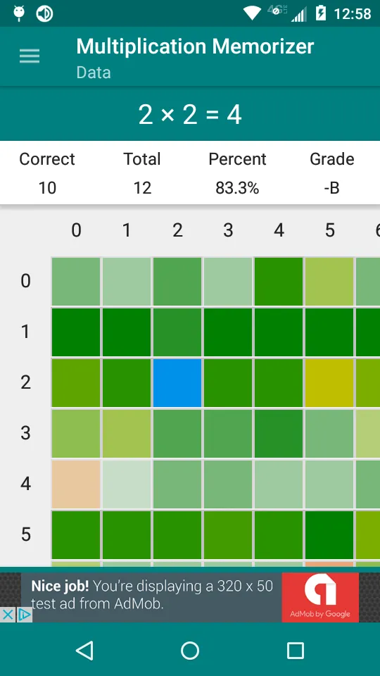 Multiplication Memorizer | Indus Appstore | Screenshot