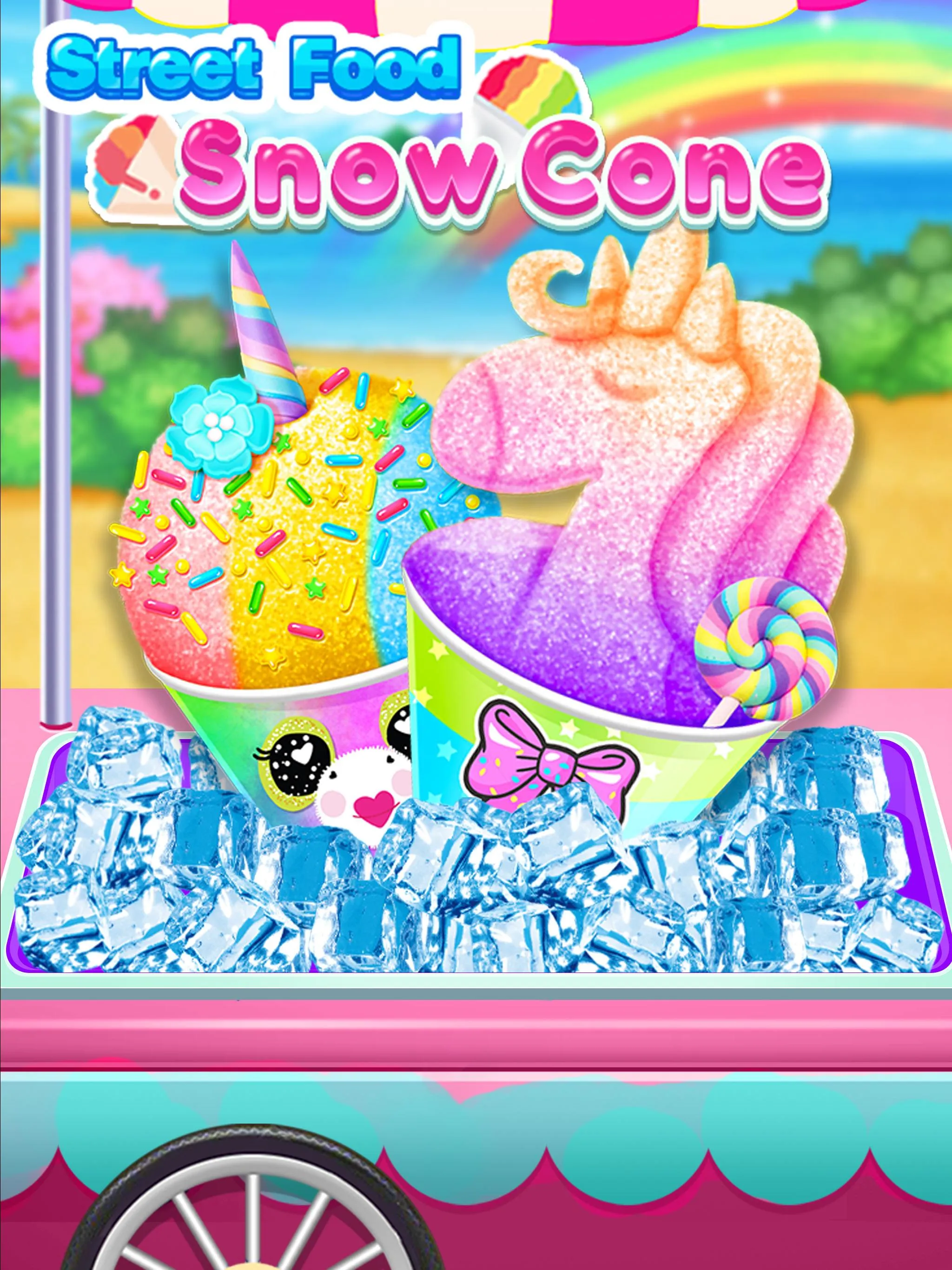 Street Food - Frozen Snow Cone | Indus Appstore | Screenshot