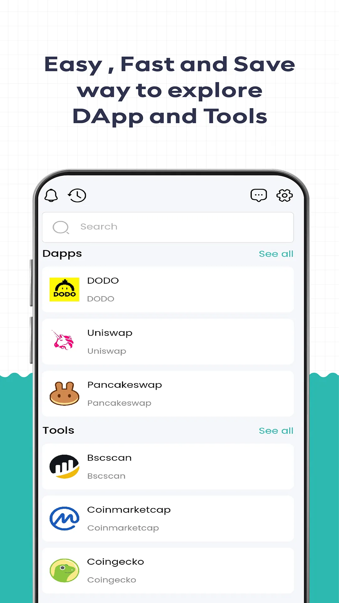 Treasure: Crypto & BTC Wallet | Indus Appstore | Screenshot
