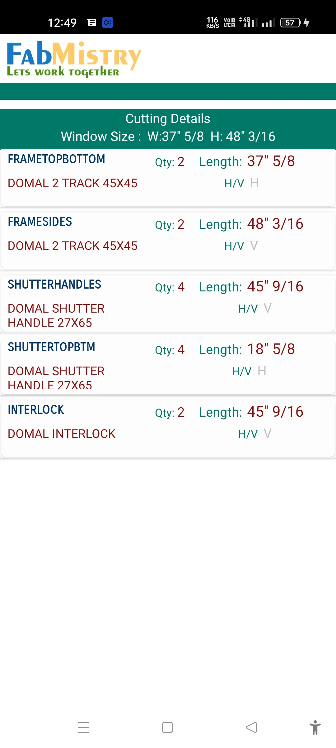 FabMistry - aluminium windows | Indus Appstore | Screenshot