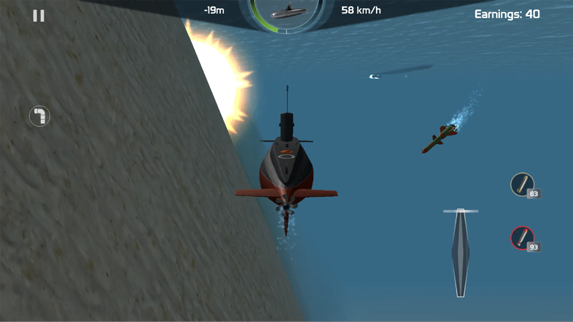 Submarine Simulator: Warfare | Indus Appstore | Screenshot