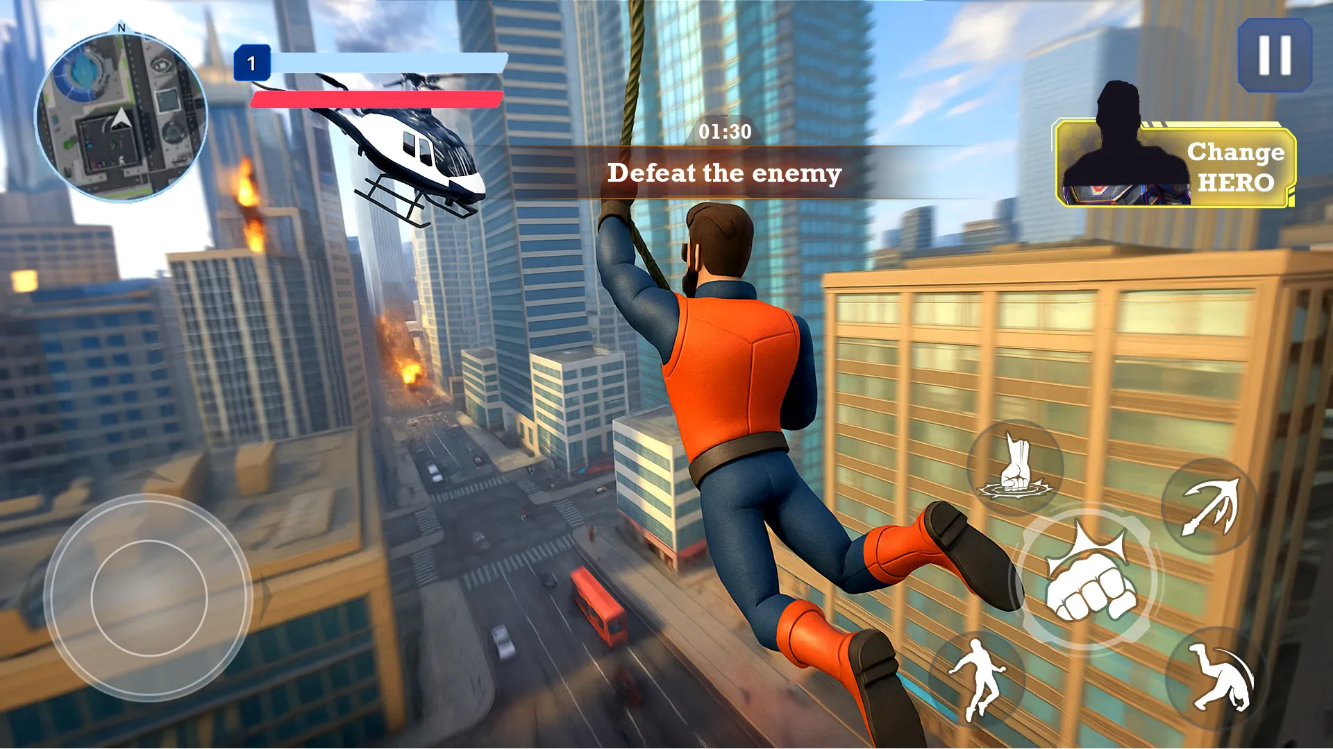 Super Hero Fight: Flying Game | Indus Appstore | Screenshot