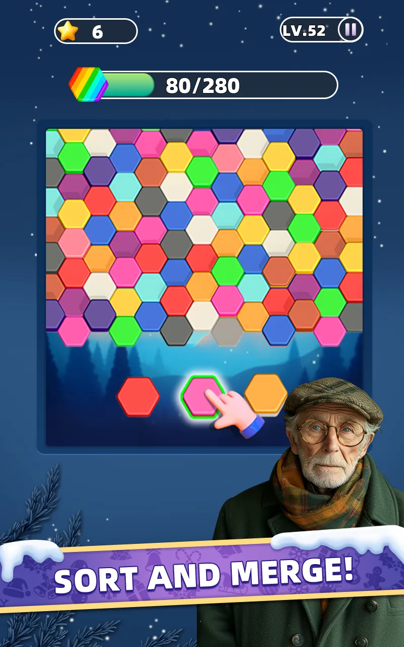 Hexa Master 3D - Color Sort | Indus Appstore | Screenshot