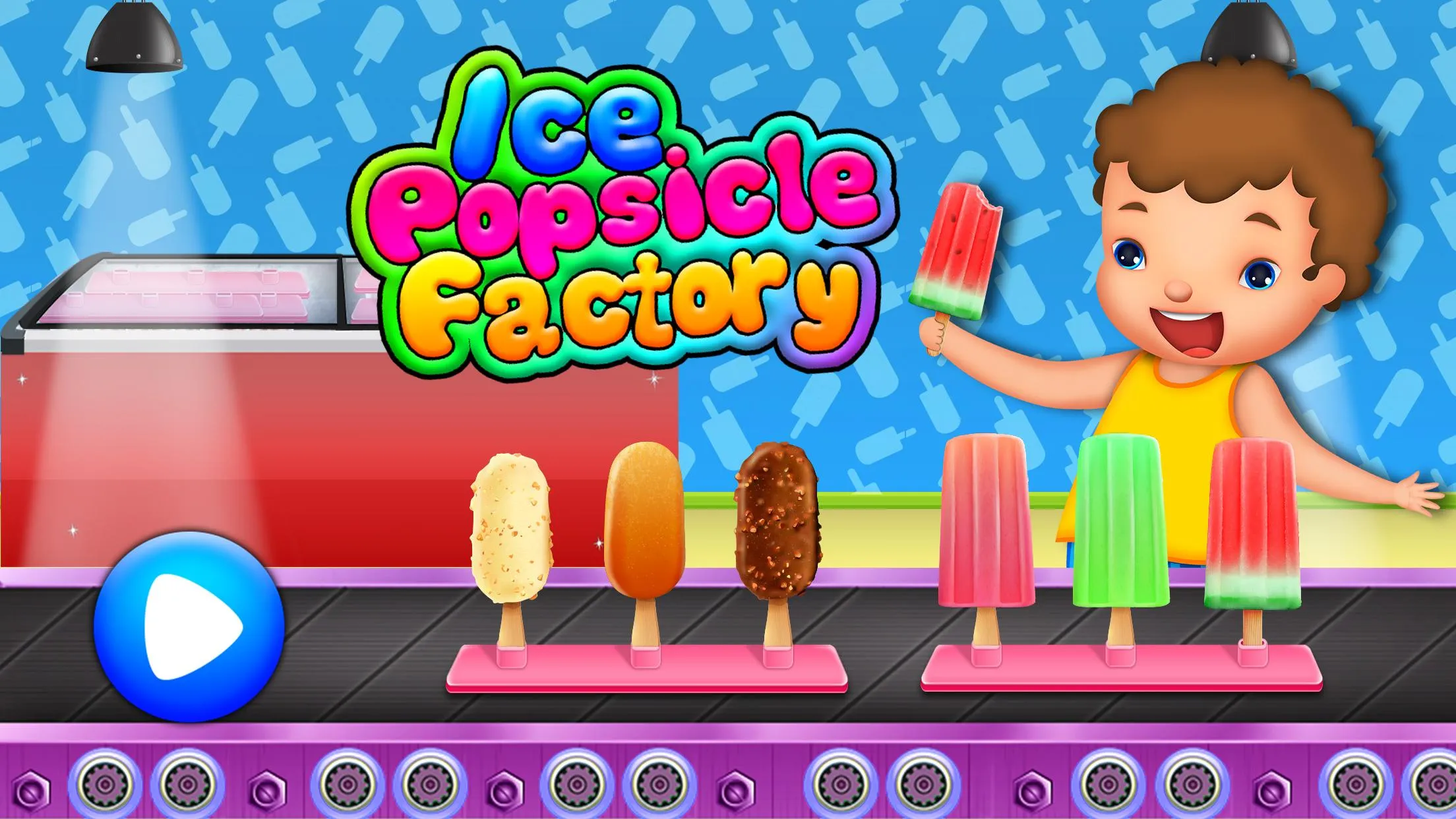 Ice Popsicle Maker Factory | Indus Appstore | Screenshot