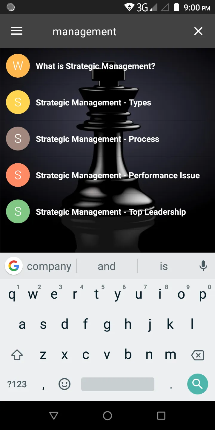 Strategic Management | Indus Appstore | Screenshot