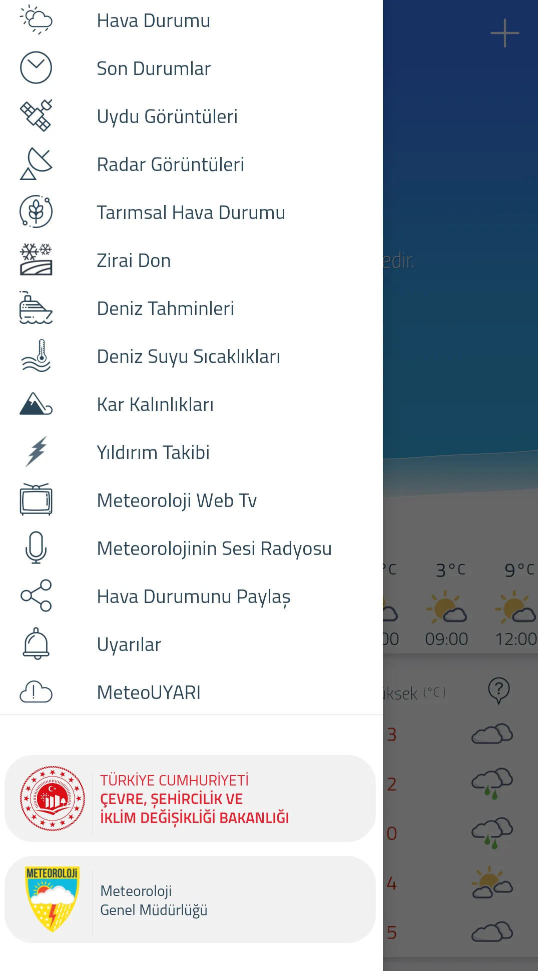 Meteoroloji Hava Durumu | Indus Appstore | Screenshot