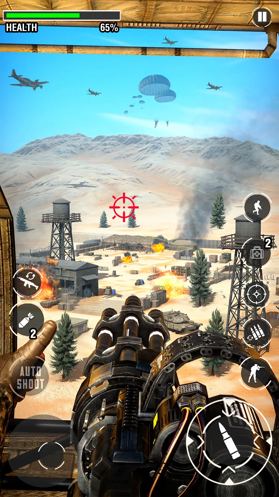 Machine Gun Games: War Shooter | Indus Appstore | Screenshot