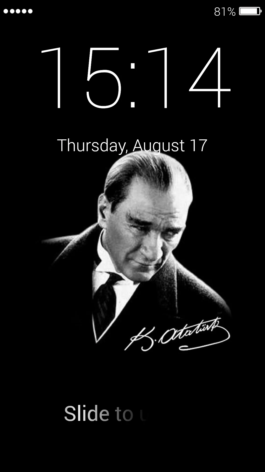 Ataturk Lock Screen Wallpapers | Indus Appstore | Screenshot