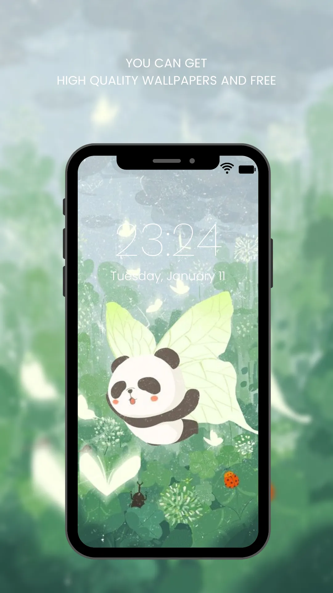 Cute Panda Wallpaper HD | Indus Appstore | Screenshot