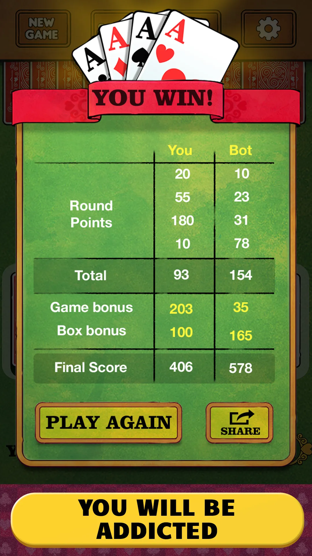 Gin Rummy - Classic Card Game | Indus Appstore | Screenshot