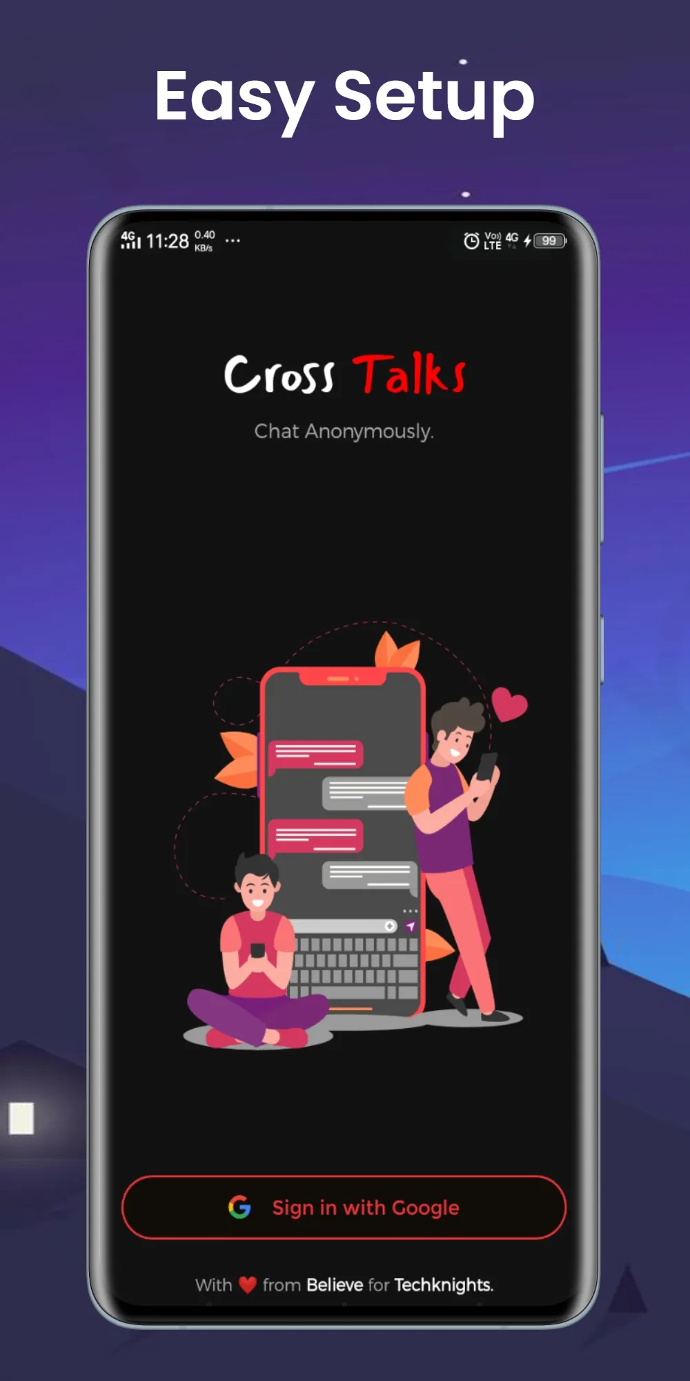 CrossTalks -Go Anonymous with  | Indus Appstore | Screenshot