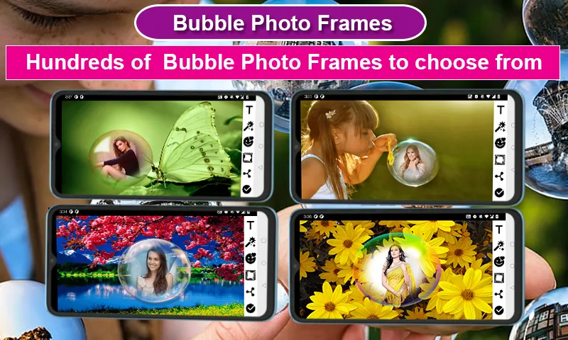 Bubble Photo Frames | Indus Appstore | Screenshot