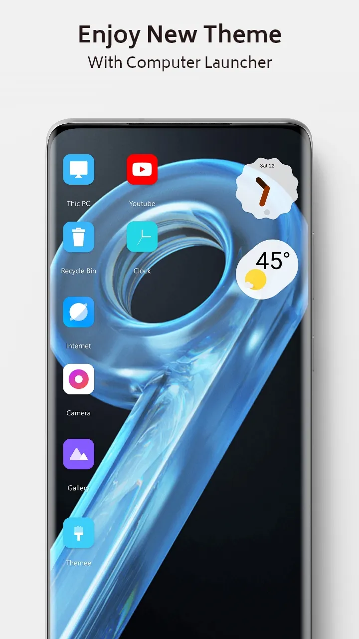 Realme 9 theme for  Launchers | Indus Appstore | Screenshot