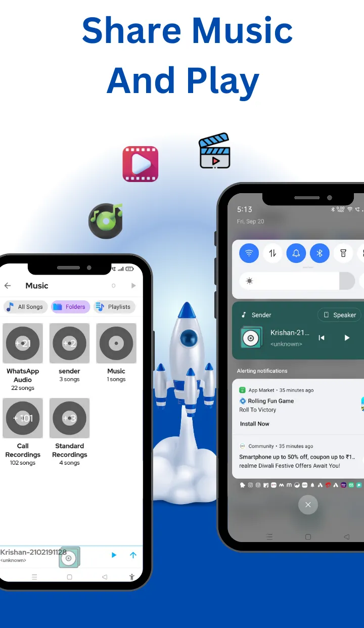File Transfer & sharing App | Indus Appstore | Screenshot