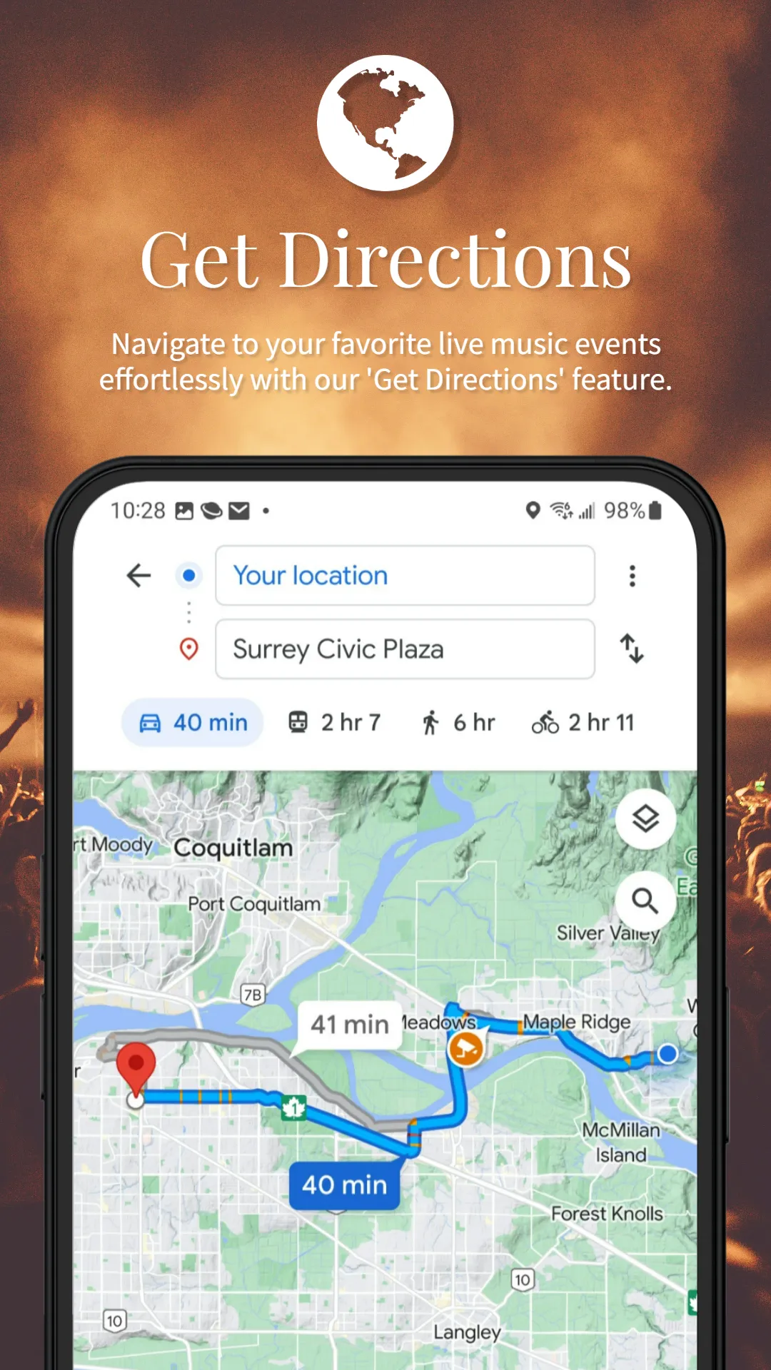 Live Music Finder | Indus Appstore | Screenshot