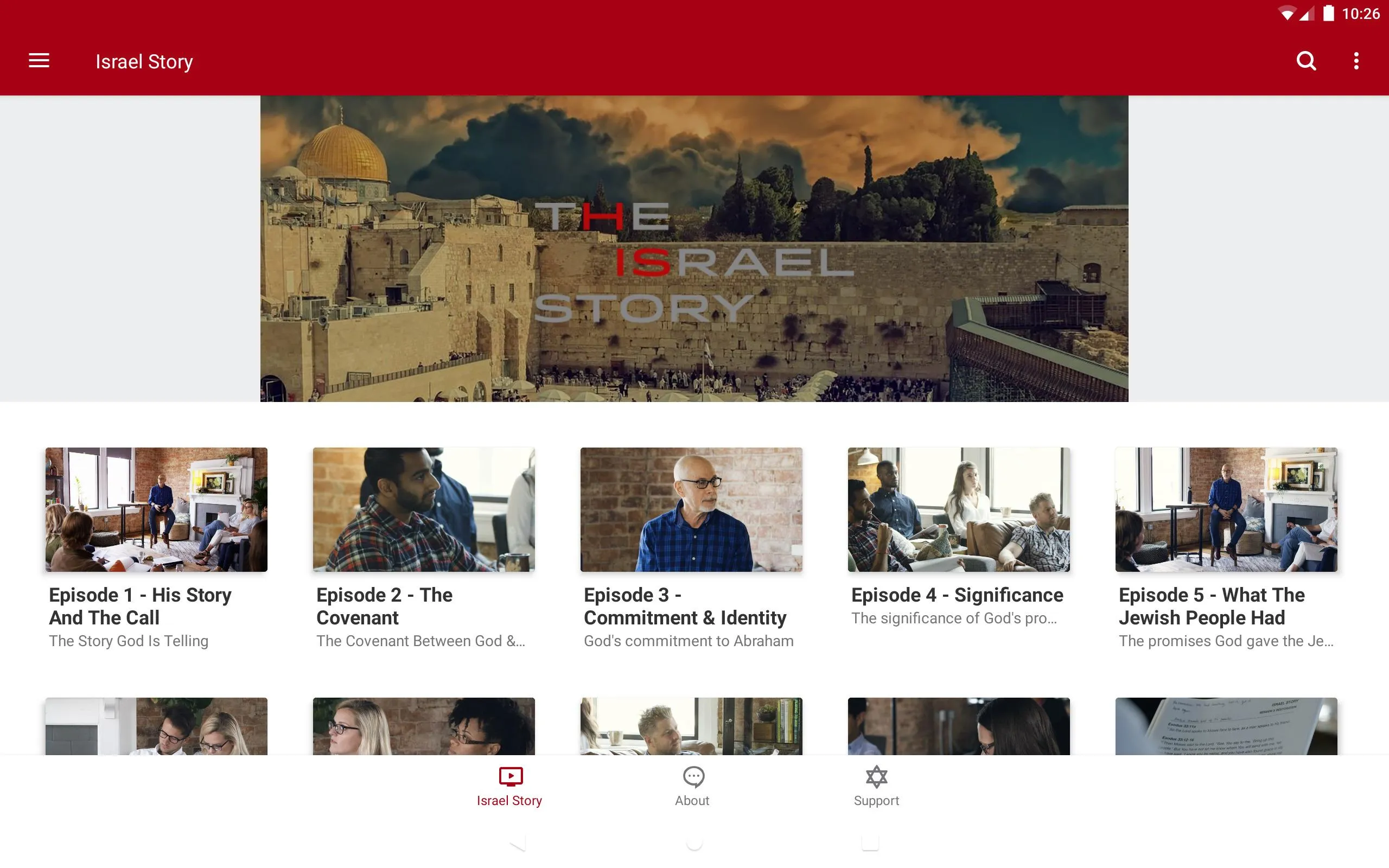 The Israel Story | Indus Appstore | Screenshot