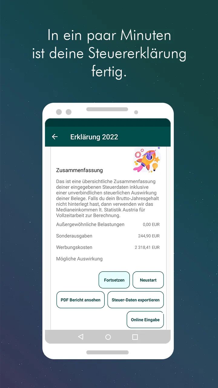 Tax@Home: Steuererklärung | Indus Appstore | Screenshot