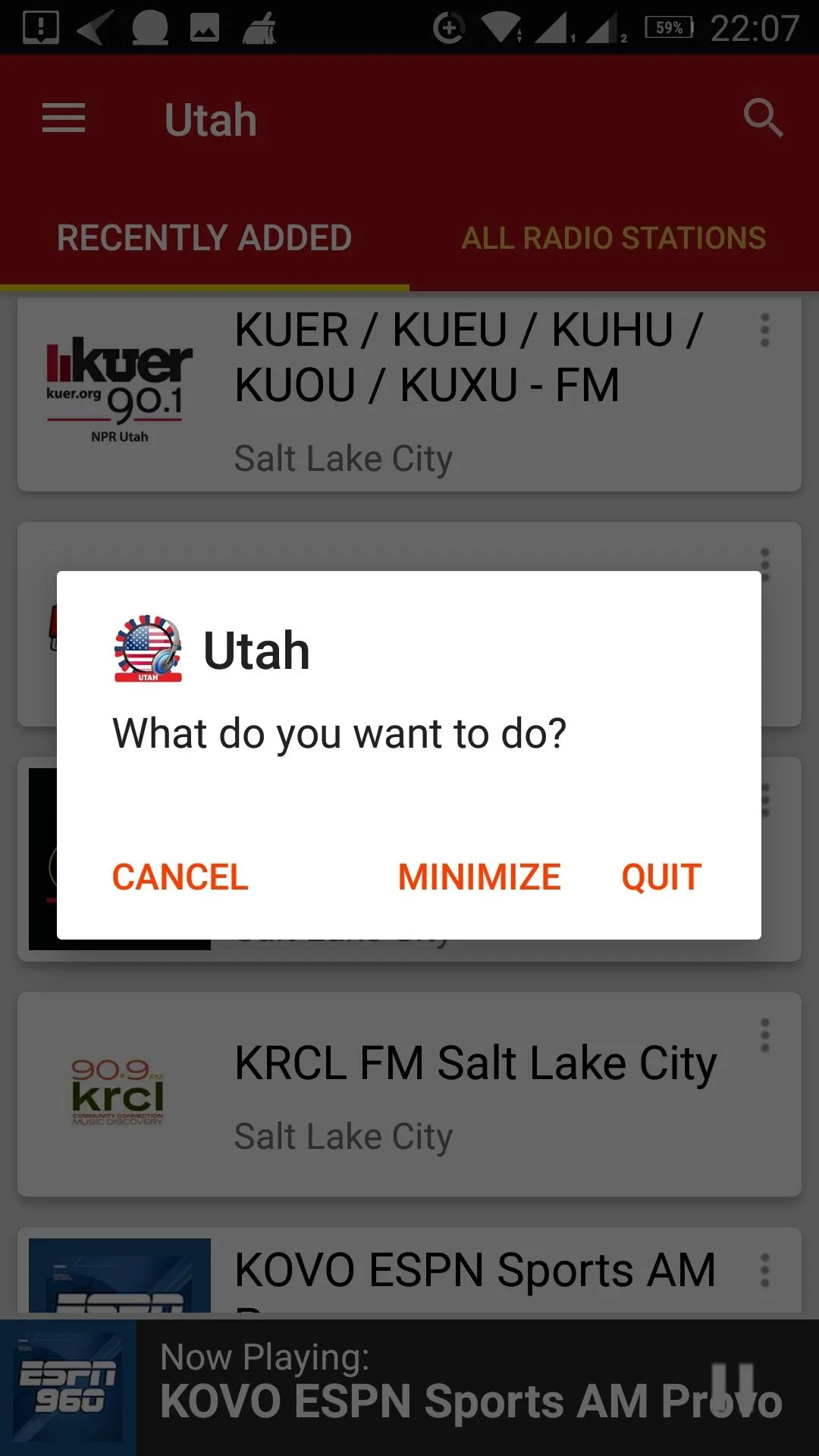 Utah Radio Stations - USA | Indus Appstore | Screenshot