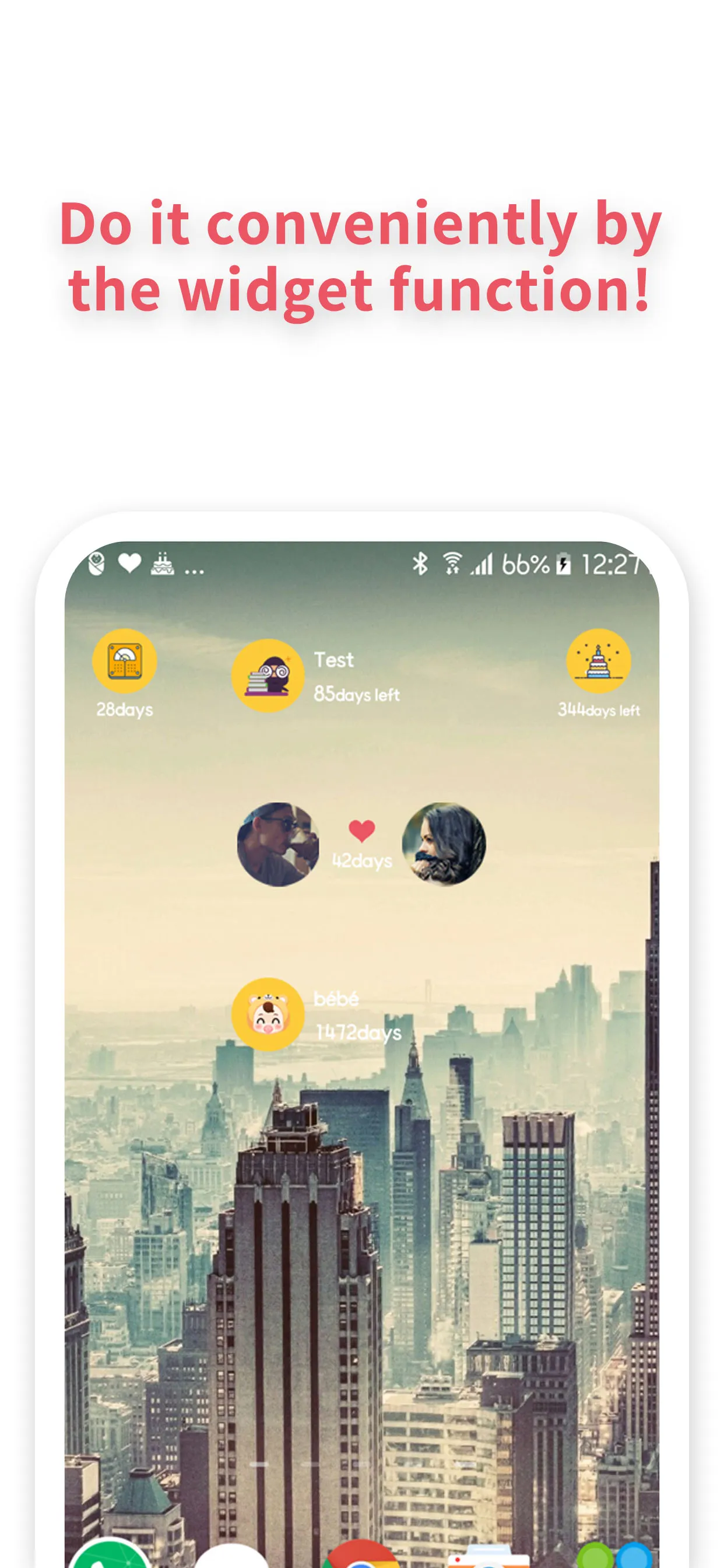 DAY DAY Widget : Countdown | Indus Appstore | Screenshot