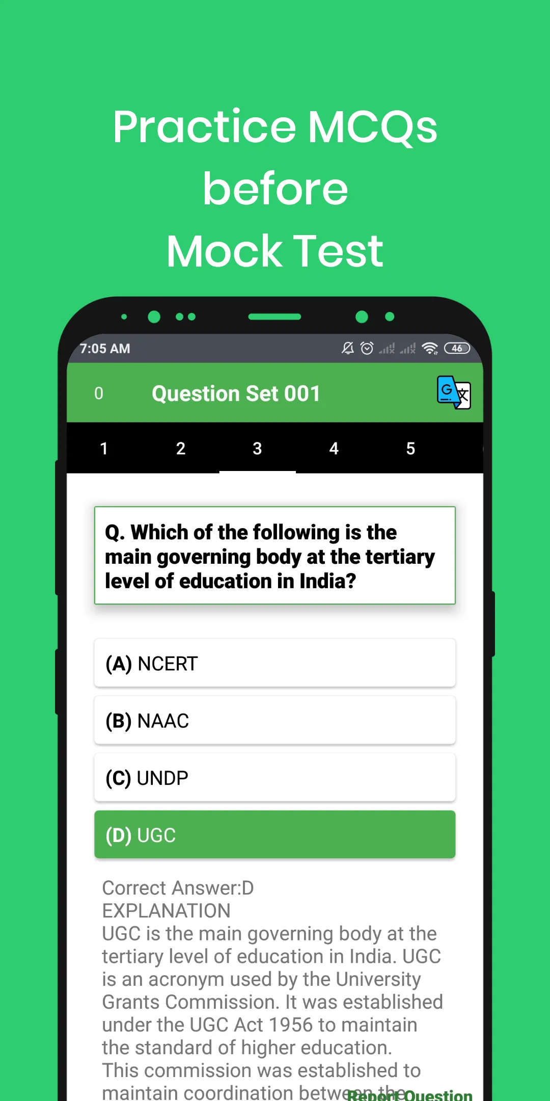 NET SET JRF Mock tests | Indus Appstore | Screenshot