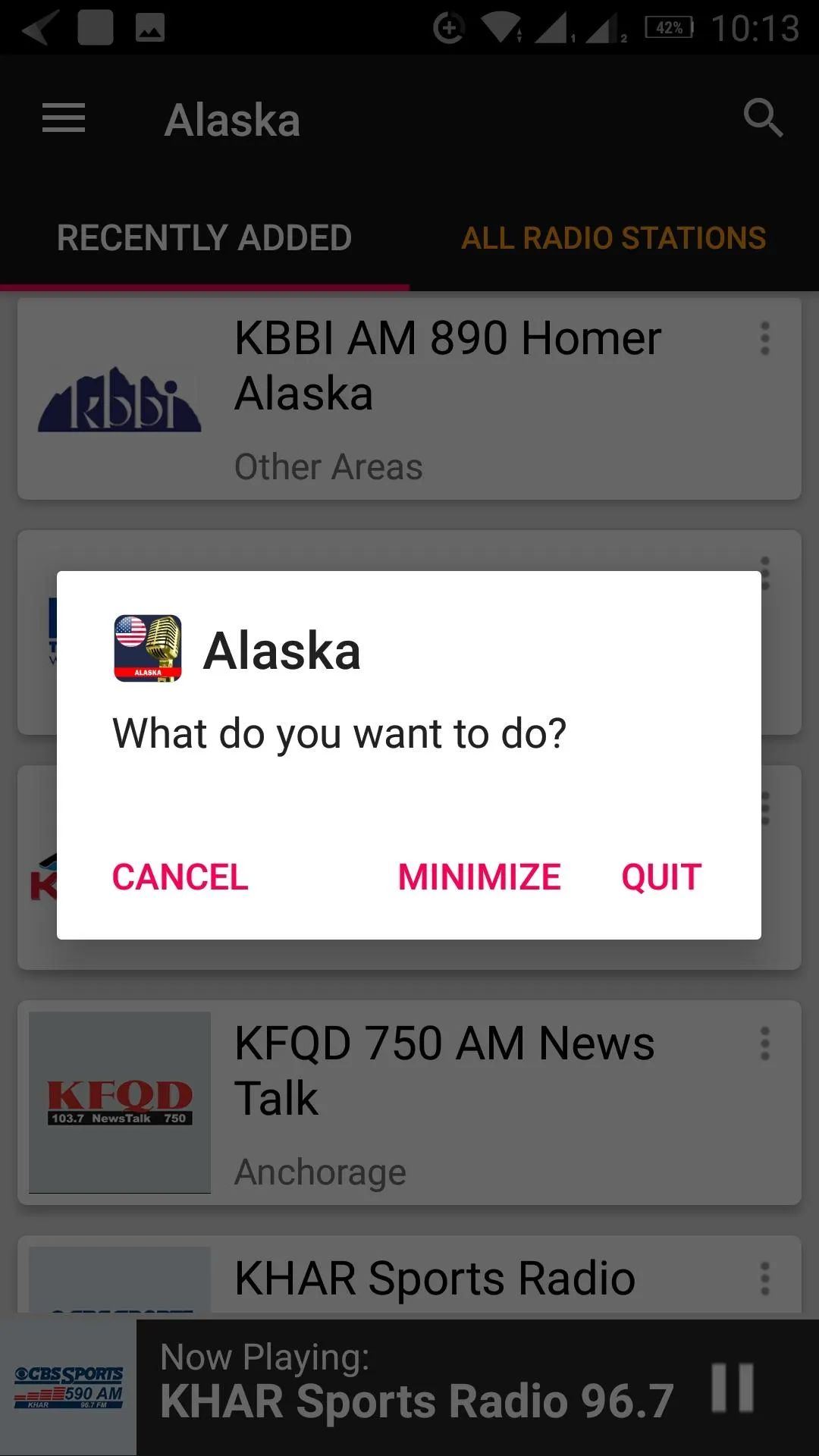 Alaska Radio Stations - USA | Indus Appstore | Screenshot