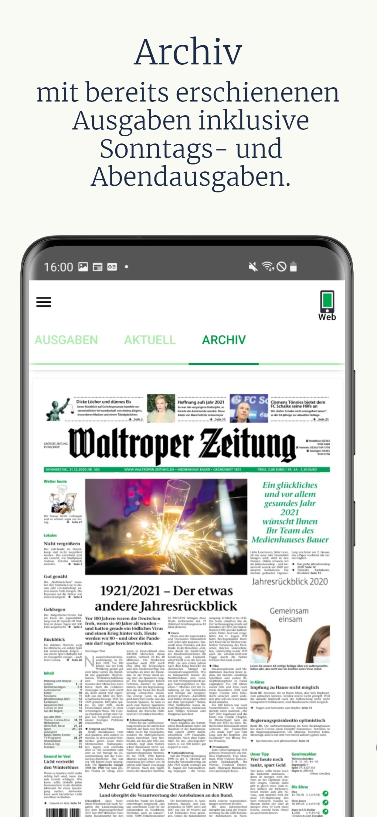 Waltroper Zeitung | Indus Appstore | Screenshot