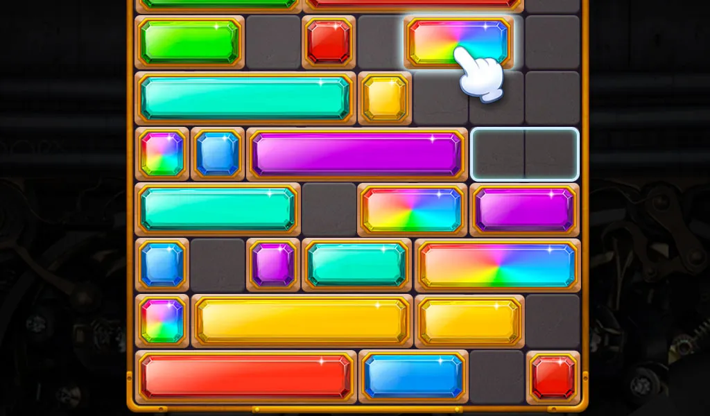 Sliding Gem - Falling Jewel Dr | Indus Appstore | Screenshot