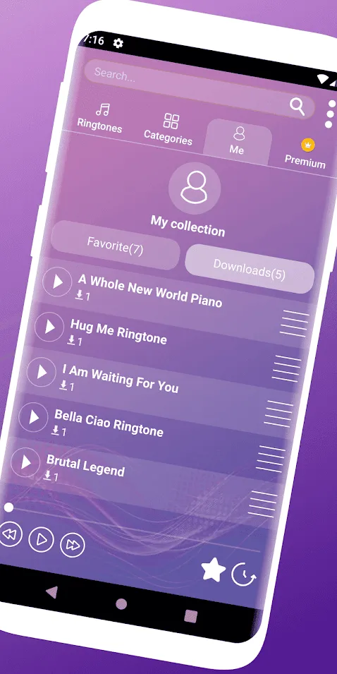 Great Ringtones for Android | Indus Appstore | Screenshot