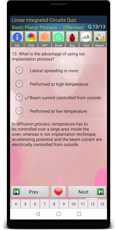 Linear Integrated Circuits Quiz | Indus Appstore | Screenshot