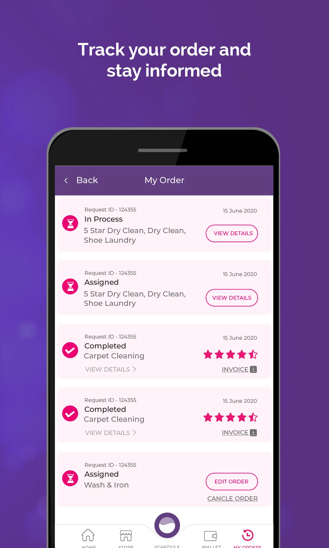 LaundroKart - Dry Cleaning App | Indus Appstore | Screenshot